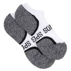 Bonds Ultimate Comfort Low Cut 2 Pack Socks SXVB2N White Mens Socks