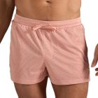 TEAMM8 S.S.C. Fraternity Mesh 3 Inch Short Stripes TC-3STSSC Dusty Pink
