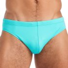 TEAMM8 Grid Swim Brief TS-BFGD Bondi Blue