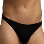 TEAMM8 Flirt Cotton Thong TU-TGFLRT Black Mens Underwear