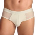 TEAMM8 Score Sheer Brief TU-BFSCORE3 Cloud Cream Mens Underwear