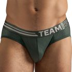 TEAMM8 Racer Mesh Jockstrap TU-JKRCR Hunter Green Mens Underwear