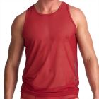 TEAMM8 Score  Sheer Tank TU-TNSCORE3 Jester Red Mens Tank