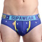 Supawear Sprint Brief U22SP Blue Lightning Mens Underwear