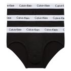 Calvin Klein Modern Cotton Stretch 3 Pack Hip Brief BU2661 Black Mens Underwear