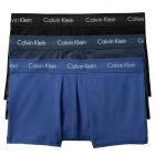 Calvin Klein Cotton Stretch Classic Fit Low Rise Trunk 3-Pack BU2664 Black/Blue Pack