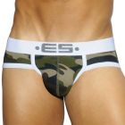ES Collection Basic Brief UN196 Camouflage Mens Underwear