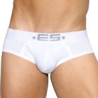 ES Collection Basic Cotton Brief UN212 White Mens Underwear