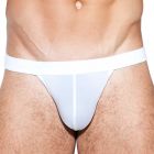 ES Collection Second Skin Basic G-String UN276 White Mens Underwear