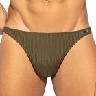 ES Collection Recycled Rib Thong UN492 Khaki