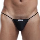 Joe Snyder Neon Polyester Thong G String JS02 POL Black Matt Mens Underwear