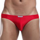 Joe Snyder Neon Polyester Bikini Brief JS01 POL Crimson Red Mens Underwear
