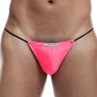 Joe Snyder Neon Polyester Thong G String JS02 POL Hot Pink Mens Underwear