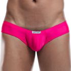 Joe Snyder Neon Polyester Mini Cheek Brief JS22 POL Fuchsia Mens Underwear