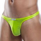 Joe Snyder Neon Polyester Thong G String JS03 POL Lemon Lime Mens Underwear