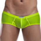Joe Snyder Neon Polyester Cheeky Boxers JS13 POL Lemon Lime Mens Underwear