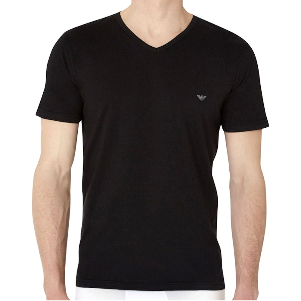 emporio armani v neck t shirts 3 pack