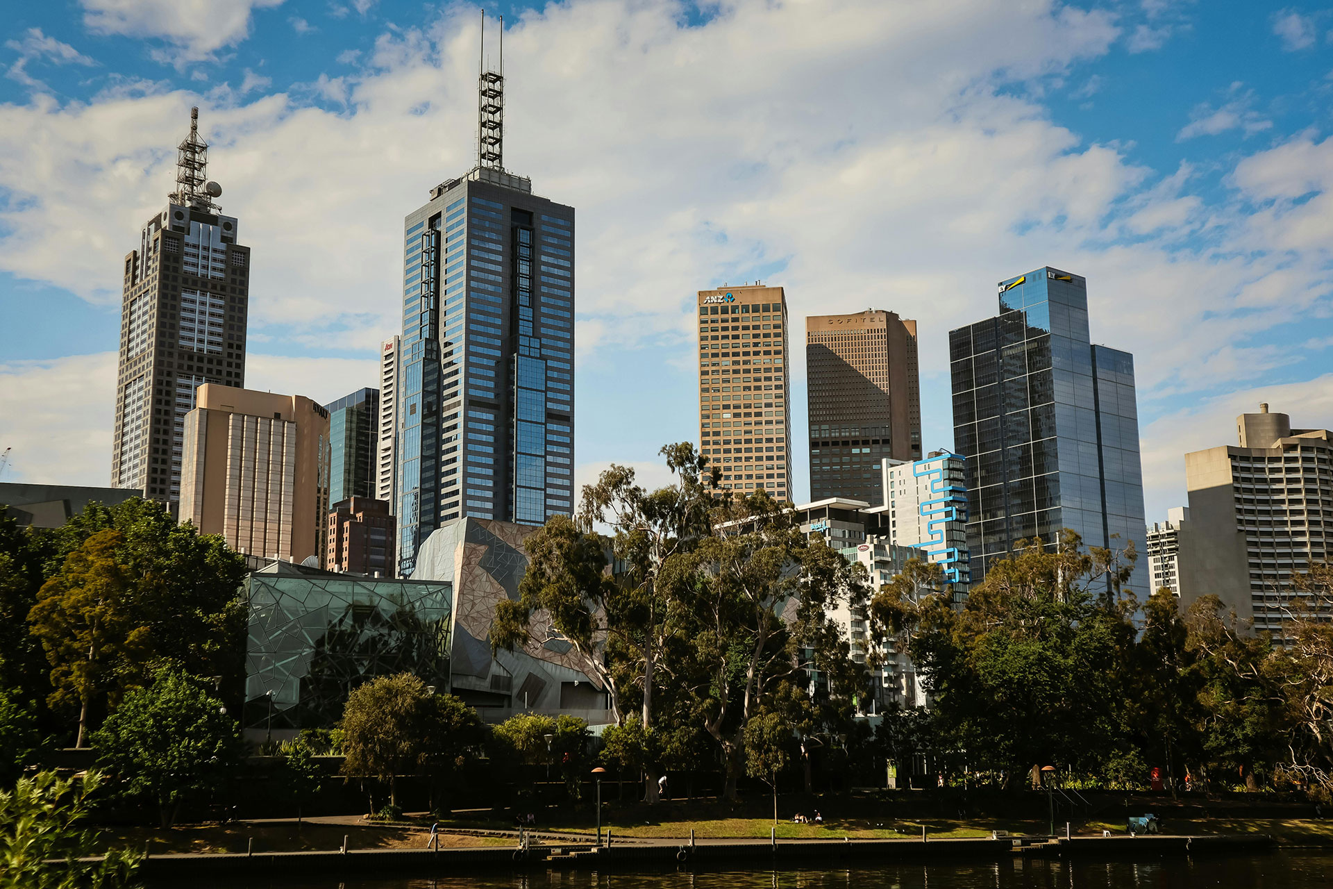 The Melbourne skyline, by Felix Haumann