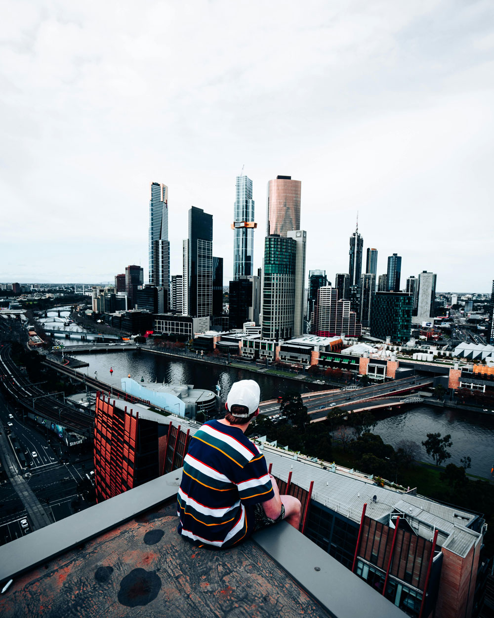 Melbourne's rooftops, by Smeto Visuals