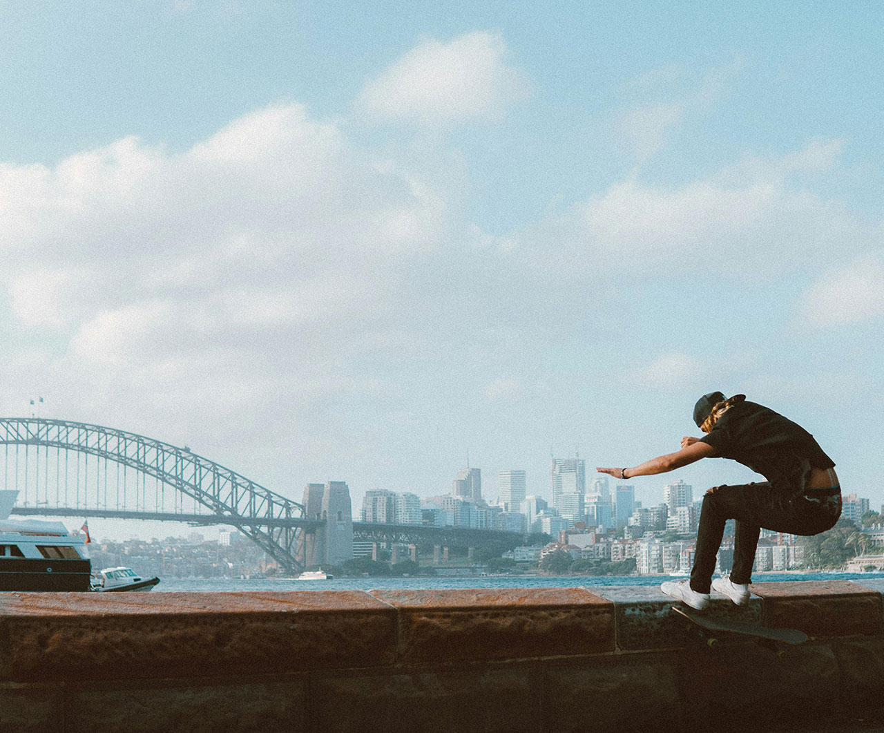 A Sydney Skater at Circular Quay, by Elle Takes Photos
