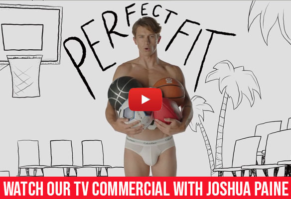 Mens Underwear Online TV Commercial with Joshua Paine