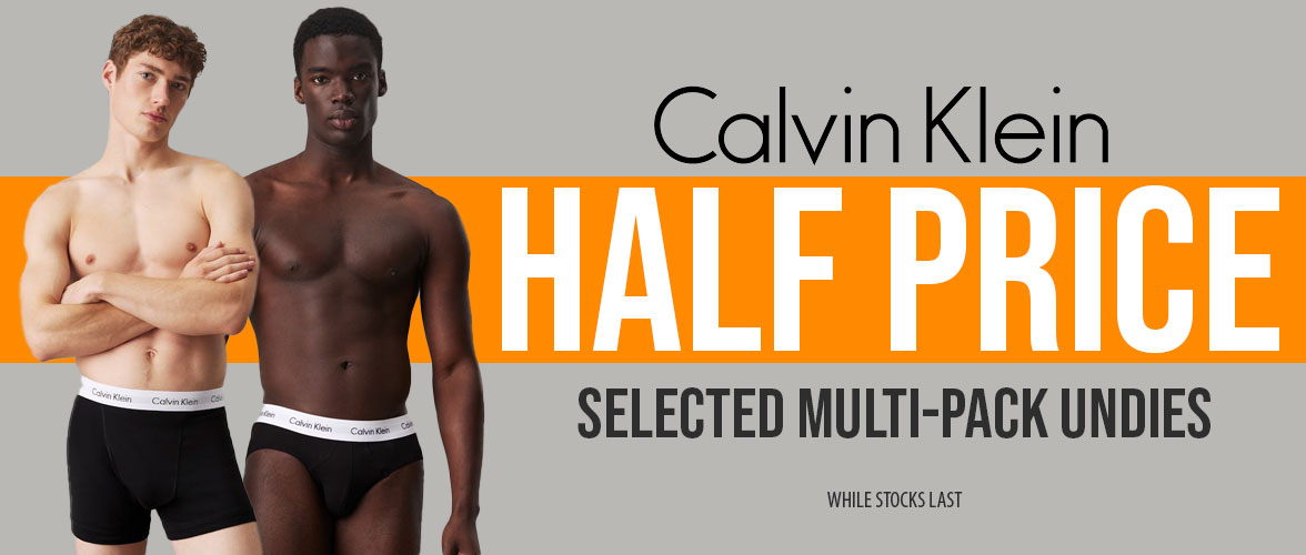 Calvin Klein Mens Underwear Half Price Offer