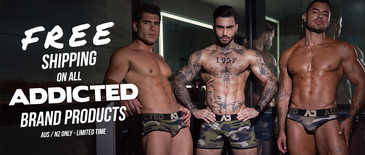 Free shipping on Addicted Underwear
