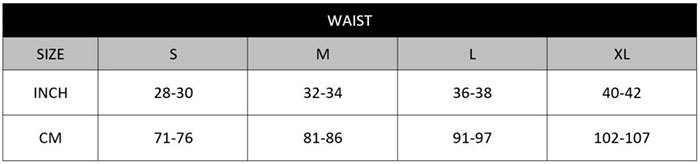 Magic Silk Underwear Size Chart 