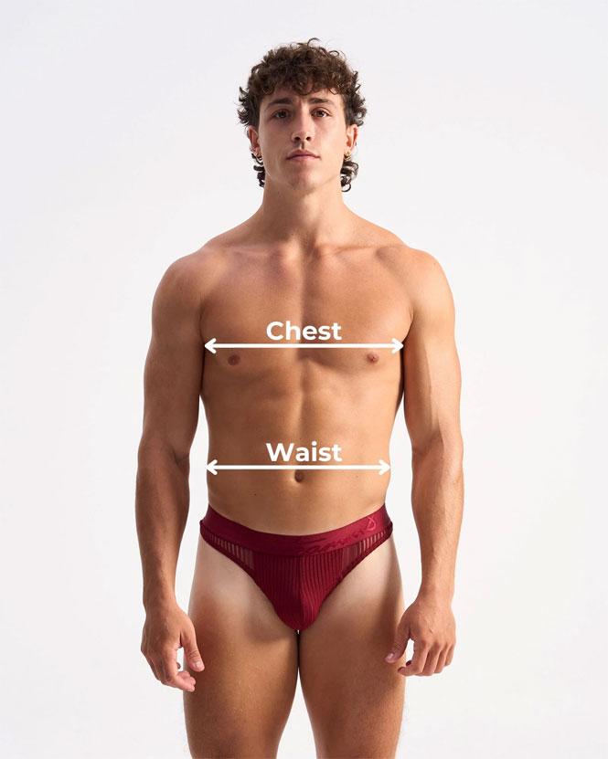 Tops size chart guide - TEAMM8